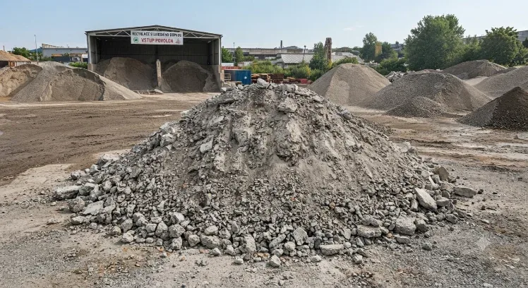 Betonový recyklát